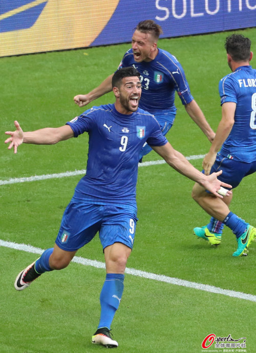 欧洲杯-意大利2-0复仇西班牙 8强战对决德国