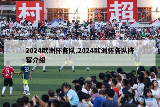 2024欧洲杯各队,2024欧洲杯各队阵容介绍